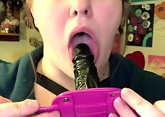 Takes 4 Dildo Gag Training Teaser