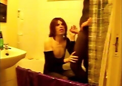 Fucked up TV Shower Sluts 8