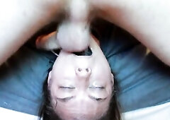 Facefucked submisive wench sloppy deepthroated worthy and hard