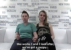 Zaneta, Nikola - Sex Casting, brunette, lesbians