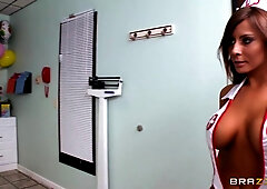 Madison Ivy breaks loose in the local hospital