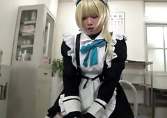 Desirable cosplayer enchants with raw, passionate intimate allure