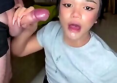 steamy asian trans babe