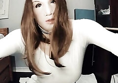 White Anine Pt3! Anine takes off her mask and shows u her glamorous face!