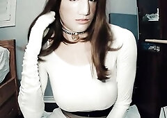 White Anine Pt3! Anine takes off her mask and shows u her glamorous face!