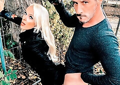 The hottest blonde chick Sophie Logan is enjoying hard sex