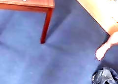 Young straight business many gets a trashing to pay of his debt