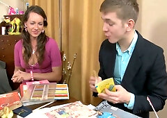 Young Slut Rides A Solid Cock