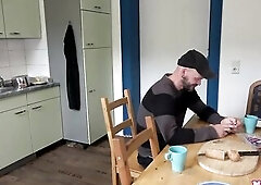 Uncle Kowalski fucks me in front of my friend who does not care