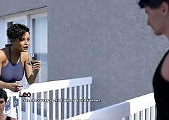 Hard Days: Two Nasty Cheating Wives Fuck The Neighbor