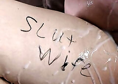 Returning home, the spouse finds his preggo wife totally overspread in jizz, so if it were several boys who cumming on her non-stop. But this chab lov