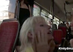 Wild Bus Sex And Anal Fucking Uma