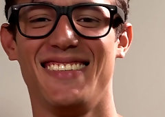 Assfuck tramp youngster barebacked by 2 daddies before nutting