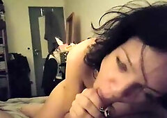 That babe begins shy then become a doxy