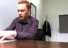 Dirty Scout: Ginger redhead goes in for rough nailing