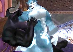 Fur covered, second-life, game