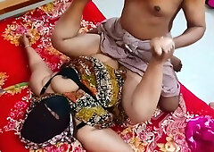 My sista-in-law's hair has grown so I called the barber and got it cut.