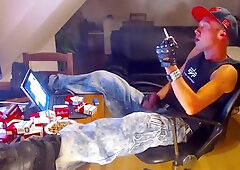 Relaxing and Smoking