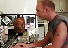 Latino Repairmen Fuck White Guy