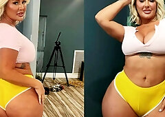 Voluptuous wife's forbidden passion ignites with a wild, intimate neighbor clash