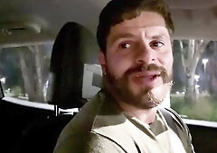 I went looking for a wicked single dude at the dogging spot! We arranged to meet fans in the square and they showed up.
