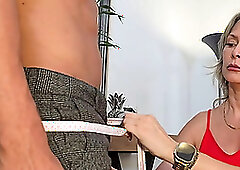 I Fuck the MILF Dressmaker for Failing to Do Her Job Brandon Cruz & Monique Fuentes