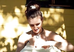 Behind the scenes of a photoshoot with Piper!