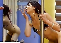 Shemale facial compilation