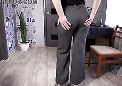 Watching Coworkers Butt In Constricted Trousers