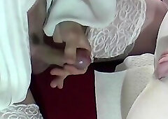 Sissi crossdresse sperma fuck the doll