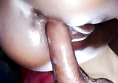 Giant twat ejaculates, this chab cums three times inside me Xxx Xvideos Ebony man bangs hot youthful black hotty