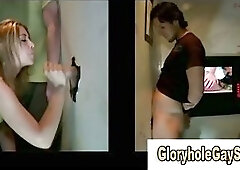 Straight guy tricked at gloryhole