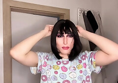 He Made Me Do It Again! I'm a Sissy Mega-Slut! Feminization