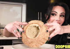 Three tranny roommates bang each other