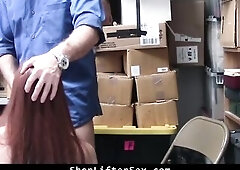 Czech Angel Is Caught Red-Handed Stealing Merchandise and Taken Into Custody - Shopliftersex