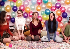 Spiciest Lesbian Moments 2025! With Ole Nina, Becky California And Juicy Alison