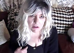 I've been so excited I wanna see u jerk that ramrod whilst I smoke a cigarette. Will u make step momma cheerful and do what that babe says?