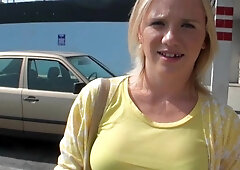 StreetBlowjobs - Tracy Sweet and Voodoo cum in pussy