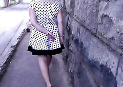 Street upskirt -mother I'd like to fuck