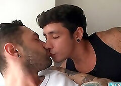 Nasty Brazilian studs Igor Lucios and Jordan Neo enjoy a rough fuck session