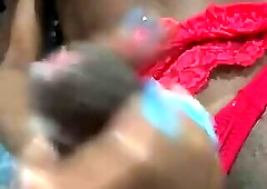 Super sexy ts dripping some milk