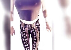 Sissy O'Clock Disrobes To Show Her Giant Weenie And Wink Backdoor Closup