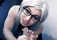 You Stare. She Sucks. – POV Goth Elf Cosplay Blowjob