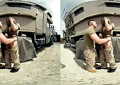Army sergeant likes sucking angel dong on base