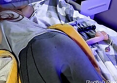 My boyfriend puts a SWEETMEAT in my BOOTY after banging my FEET