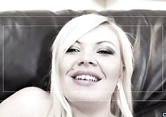 Blond playgirl Tiffany likes screwing with 2 lads at one time