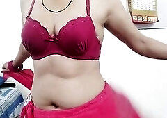 Lustful shikha getting clothed after getting screwed