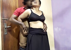 Adorable couple enjoys passionate hotel sex