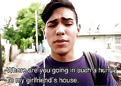 LatinLeche - Cute Latino Boy Gets His Asshole Creampied By A Hung Stud