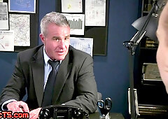 Trans beauty fucks perverted dude in tight assfucking hole